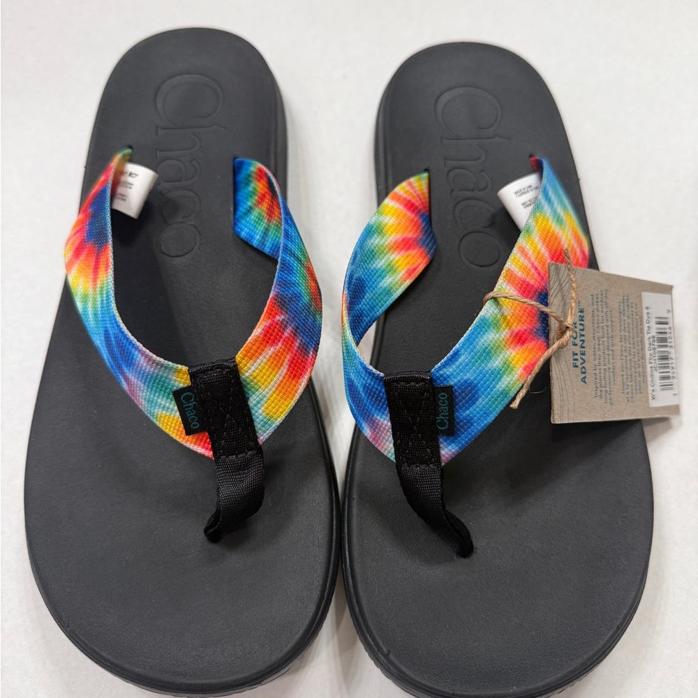 Chaco Multicolor Tie-Dye Sandals